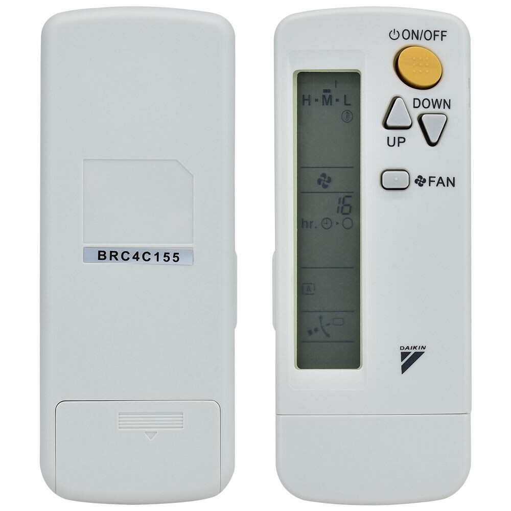 ใหม่เปลี่ยน BRC4C155 สําหรับเครื่องปรับอากาศ Daikin รีโมทคอนโทรล BRC4C158 BRC4C152