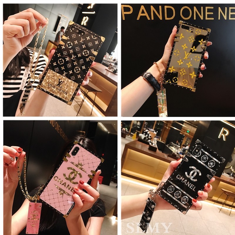 Hot Casing iPhone 17 11 12 13 14 15 16 Pro Max 17 Air X XS Max XR 6 6s 7plus 8plus Luxury Fashion Square Soft Phone Case