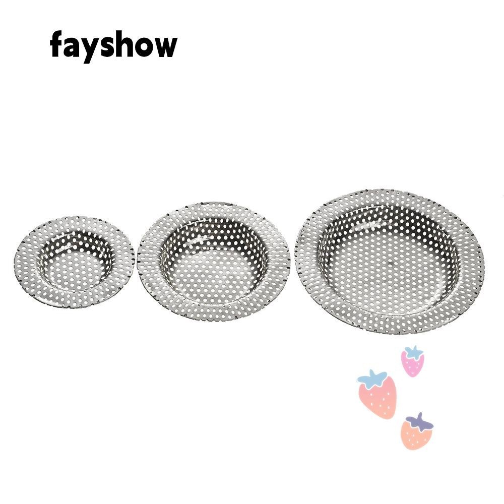 Fay ที่กรองอ่างล้างจาน ห้องน้ํา ห้องครัว ท่อระบายน้ํา อาบน้ํา ผม ทําความสะอาด ตาข่ายดัก