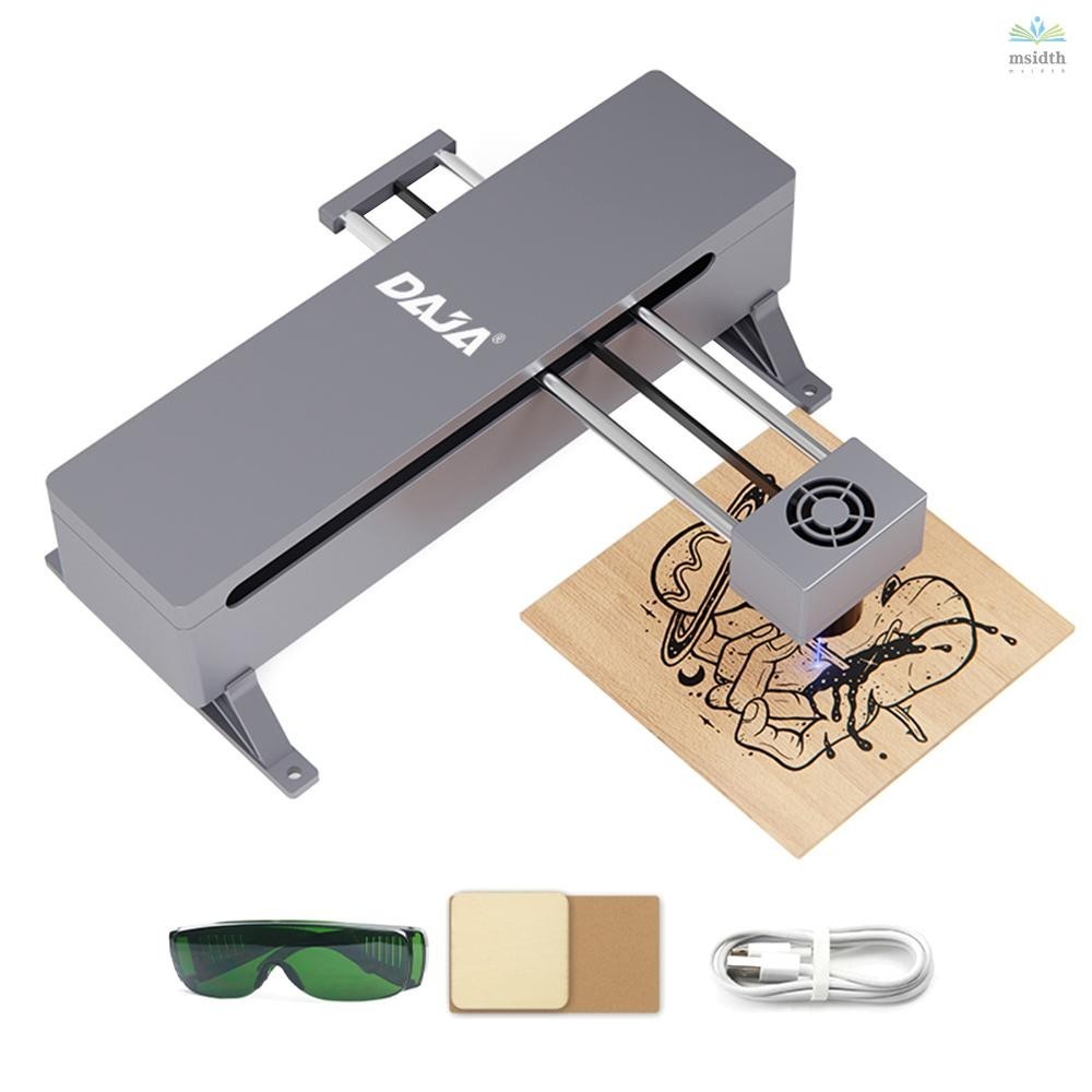 [muwd] Daja DJ7 เครื่องแกะสลักเลเซอร์ 5W พร้อมพอร์ต 150x150 มม. 0.01 อเนกประสงค์