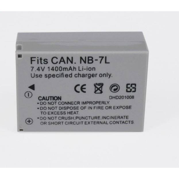 แบตกล้อง CANON NB-7L For Canon PowerShot G10 G11 G12 SX30 SX30IS Camera Batteries