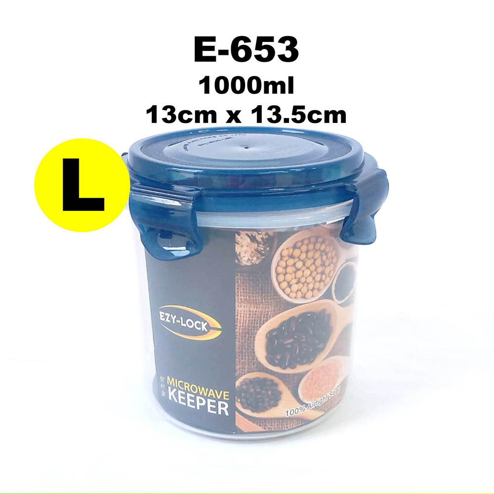 Elianware EZY-LOCK Round Air Tight Microvave Keeper 1000ml