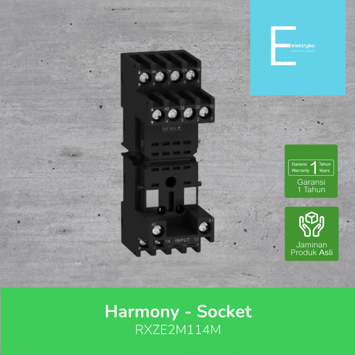 ซ็อกเก็ตสกรูผสมไฟฟ้า Schneider สําหรับ RXM2/4 RXZE2M114M