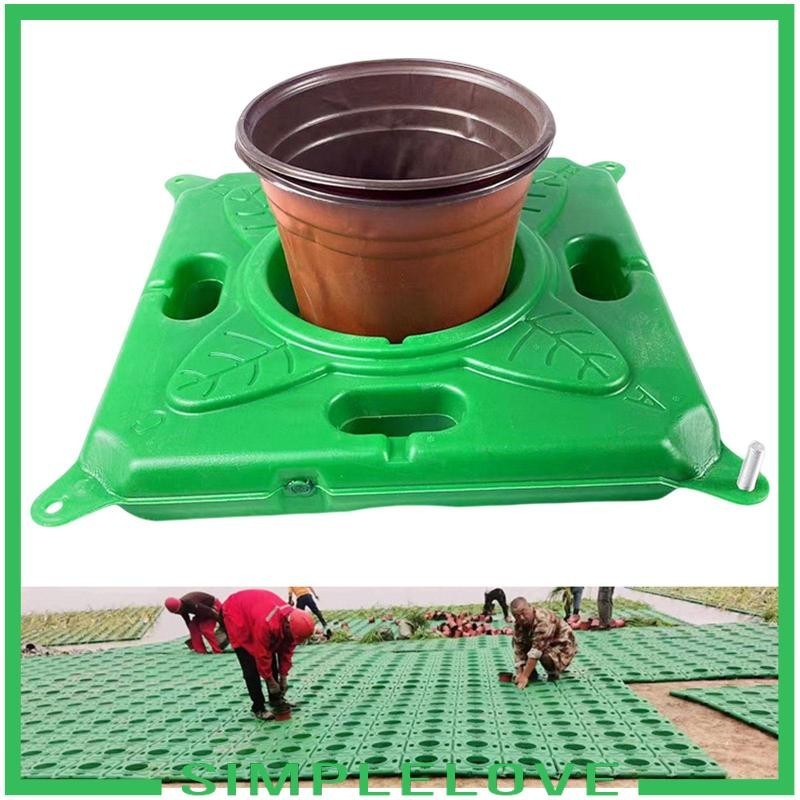 [ Pond Island Aquatic Pots Square Garden Plants Bed