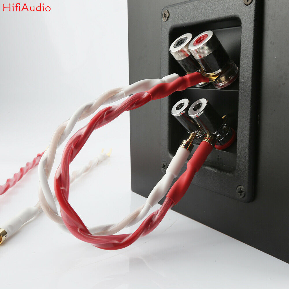 สายสัญญาณเสียงลําโพงจัมเปอร์ 4S12F (2.8 มม.2X4) คุณภาพสูง 4 ชิ้น