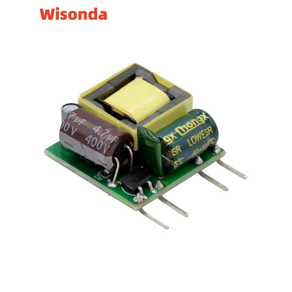 โมดูลสวิตช์พาวเวอร์ 12V400ma ac-dc 220V เป็น 12V