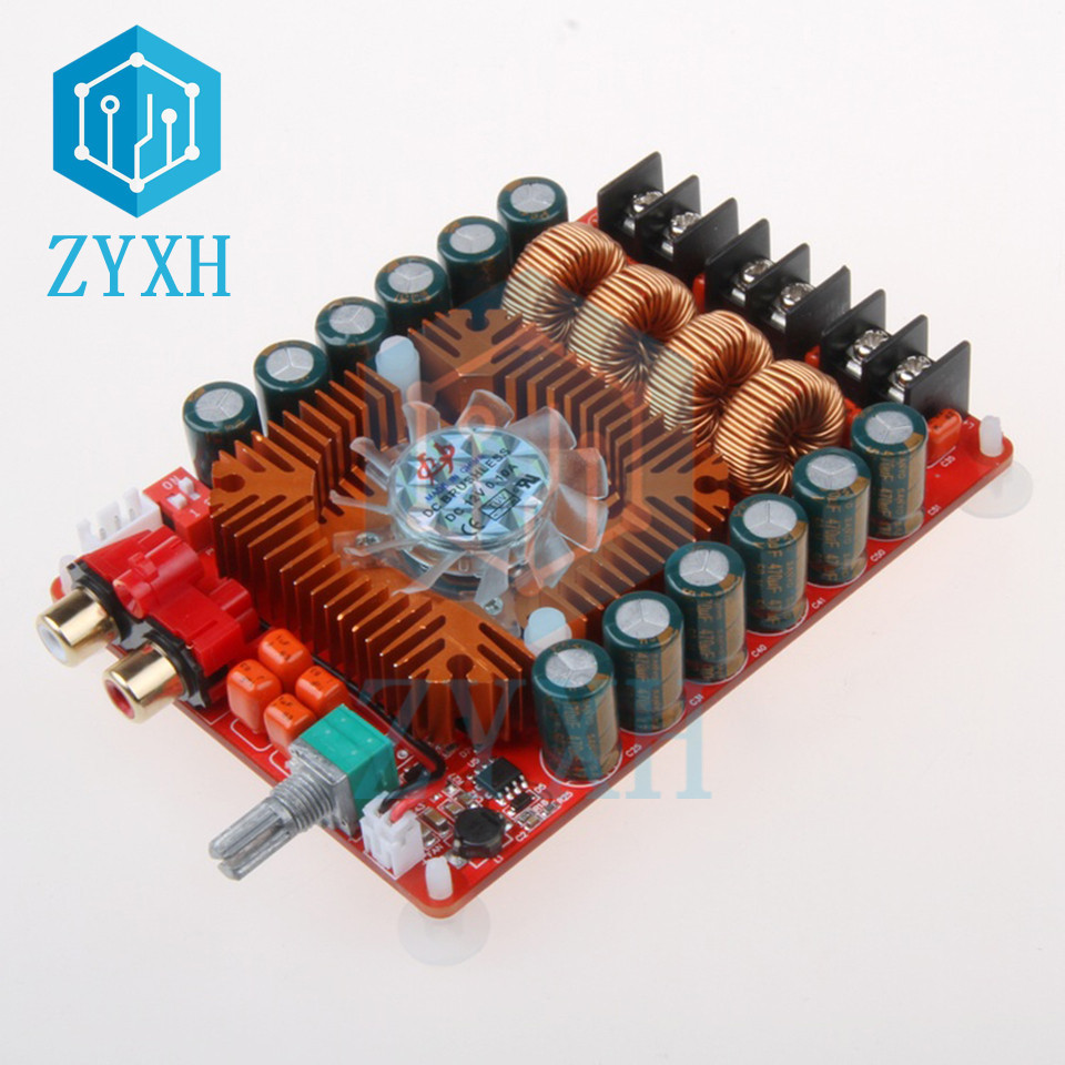 TDA7498E 2X160W BTL220W Mono ดิจิตอลสเตอริโอเครื่องขยายเสียง AMP แบบ Dual Channel โมดูลเสียง