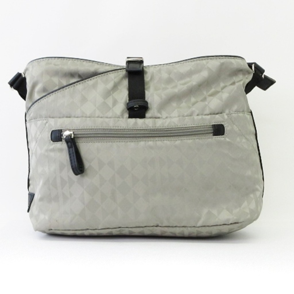 Kanana Kanana shoulder bag full pattern nylon gray 4L bag Direct from Japan Secondhand