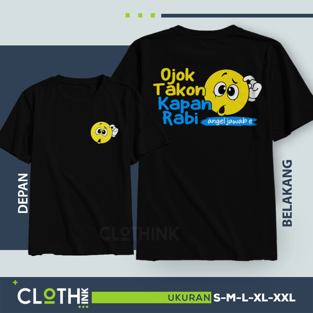 เสื้อยืด Ojo Takon Kapan Rabi เสื้อยืด Kapan Rabin