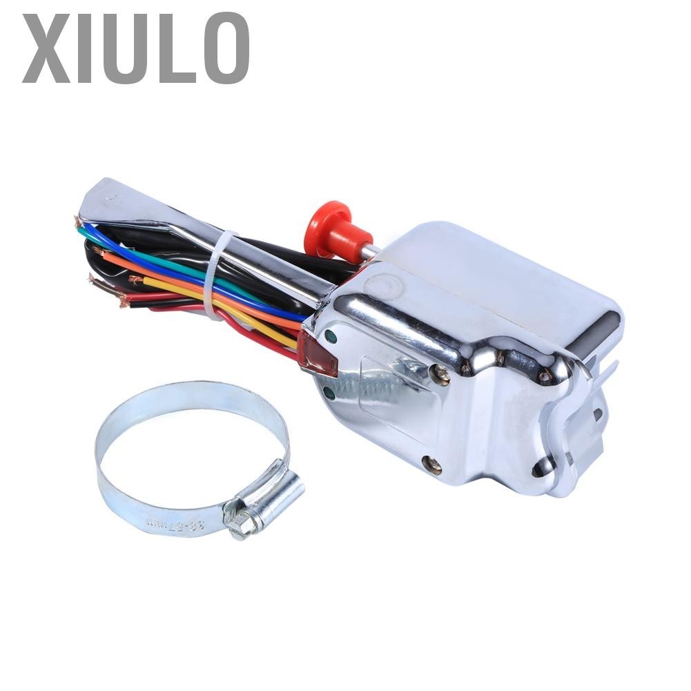 Xiulo 12V รถ Street Hot Rod Chrome เลี้ยวสัญญาณสำหรับ Ford Buick GMC คุณภาพสูง Universal อุปกรณ์เสริม