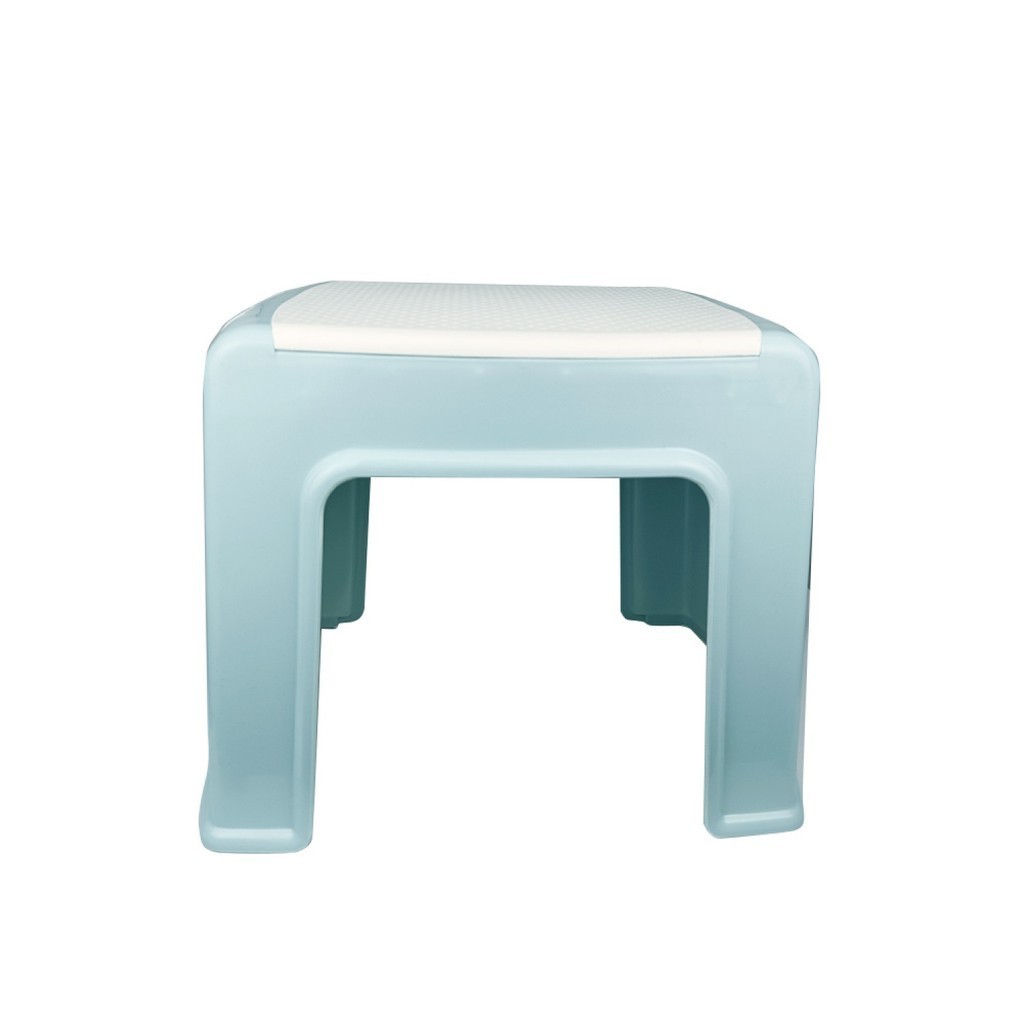 LOCAL789 GOME เก้าอี้พลาสติก รุ่น HR0022 ขนาด 21X30.5X30 ซม. สีฟ้า-ขาว ร้านอยู่ในไทย
