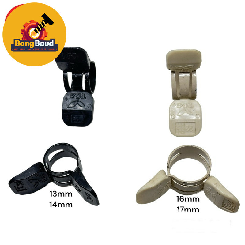 ROUND CLAMP สําหรับ GAS HOSE CLAMP, RADIATOR GAS HOSE, กรองอากาศ UNIVERSAL