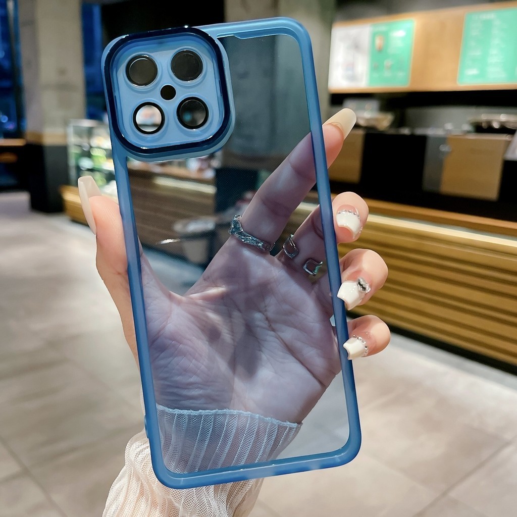 Honor x8 4g TFY-LX1 TFY-LX2 TFY-LX3 กล้องเลนส์ป้องกันฟิล์มไฟฟ้าโปร่งใสนุ่มเคสโทรศัพท์