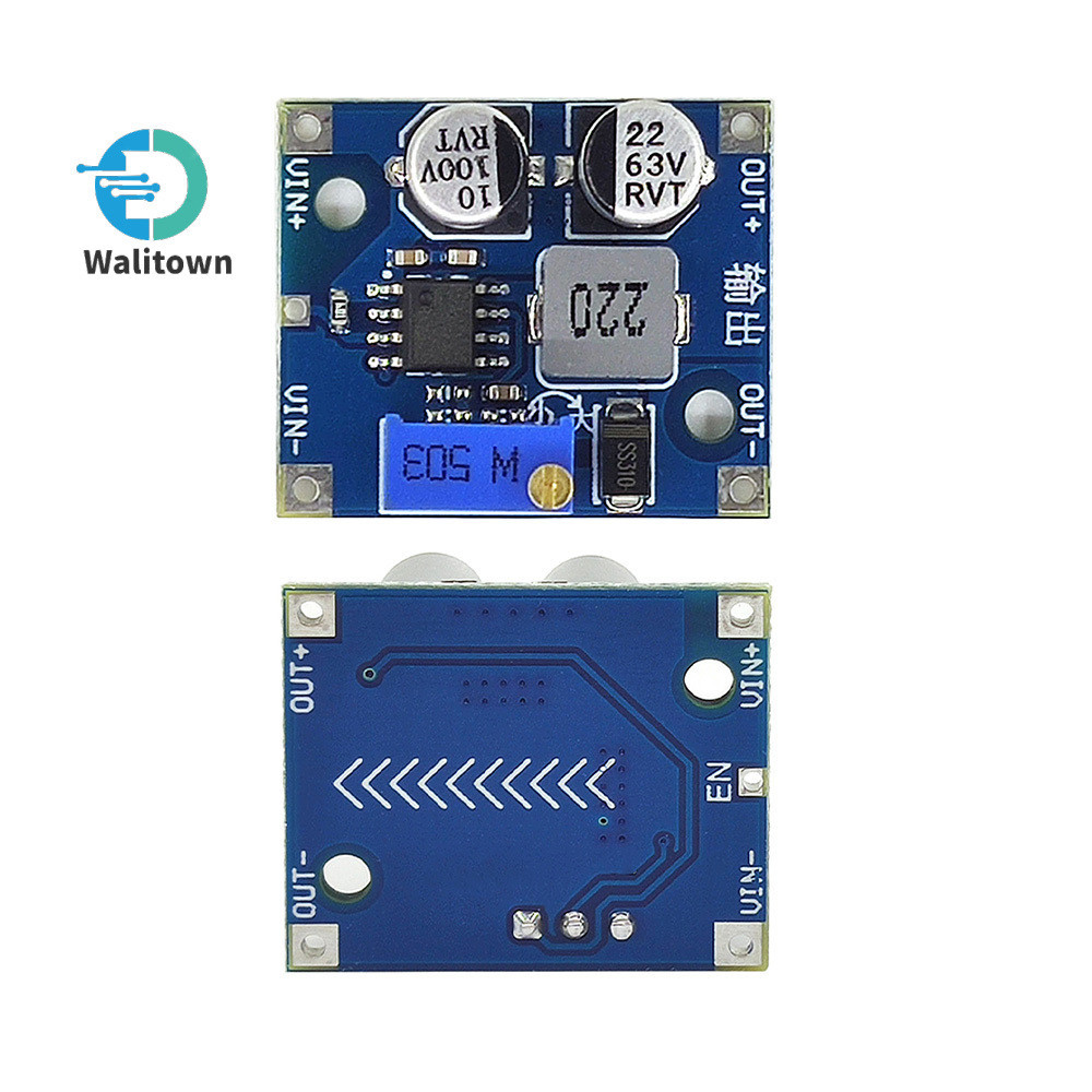 โมดูลแปลงพลังงาน DC-DC 5-80V อินพุตเอาท์พุต ปรับได้ ช่วง 1-62V 1.5A