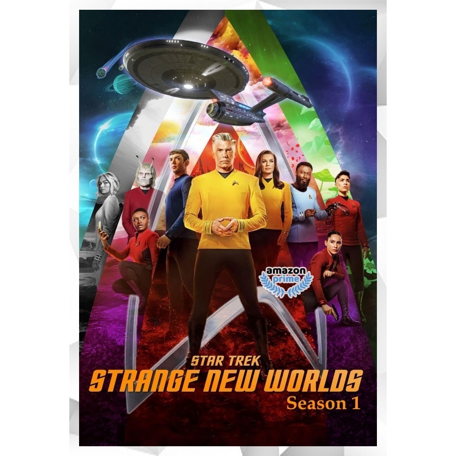 DVD Watch Star Trek Strange New Worlds Season 1 (2022) 10 ตอน ซีรีส์ฝรั่ง หนังใหม่ เสียง อังกฤษ | ซับ ไทย