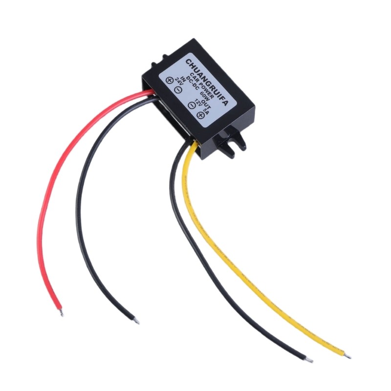 Niki 24V Input to 12V 5A Output 60W Power Adapter with IP68 Waterproof Designing