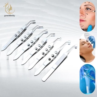 [GOY] แหนบเปลือกตา Meibomian Gland Forceps ผู้หญิงคลิป Eyelash Compressor สแตนเลสโลหะ Expressor Extension แต่งหน้าที่ถูกต้อง TH