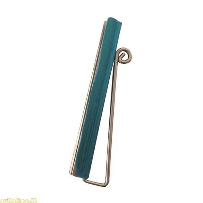 Time Metal Bifold Money Clip Bar กระเป๋าสตางค์เปลี่ยนชิ้นส่วน Spring Clamp Cash Holder Dollar Cash C