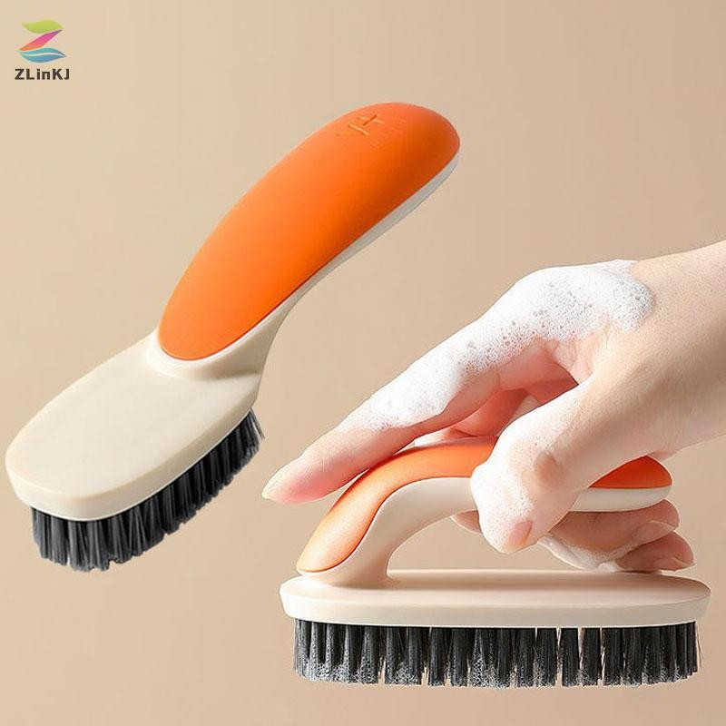 Zlinkj Multi-functional Shoes Brush Sneaker Shoes Brushed Cleaner ทําความสะอาดในครัวเรือนใหม่