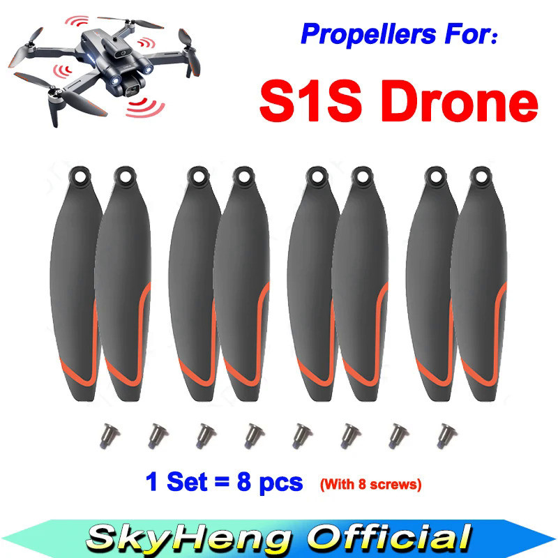 LSRC S1S Drone Propellers For S1S mini Drone Spare Paddles Original S1S Drone Replacement Accessorie