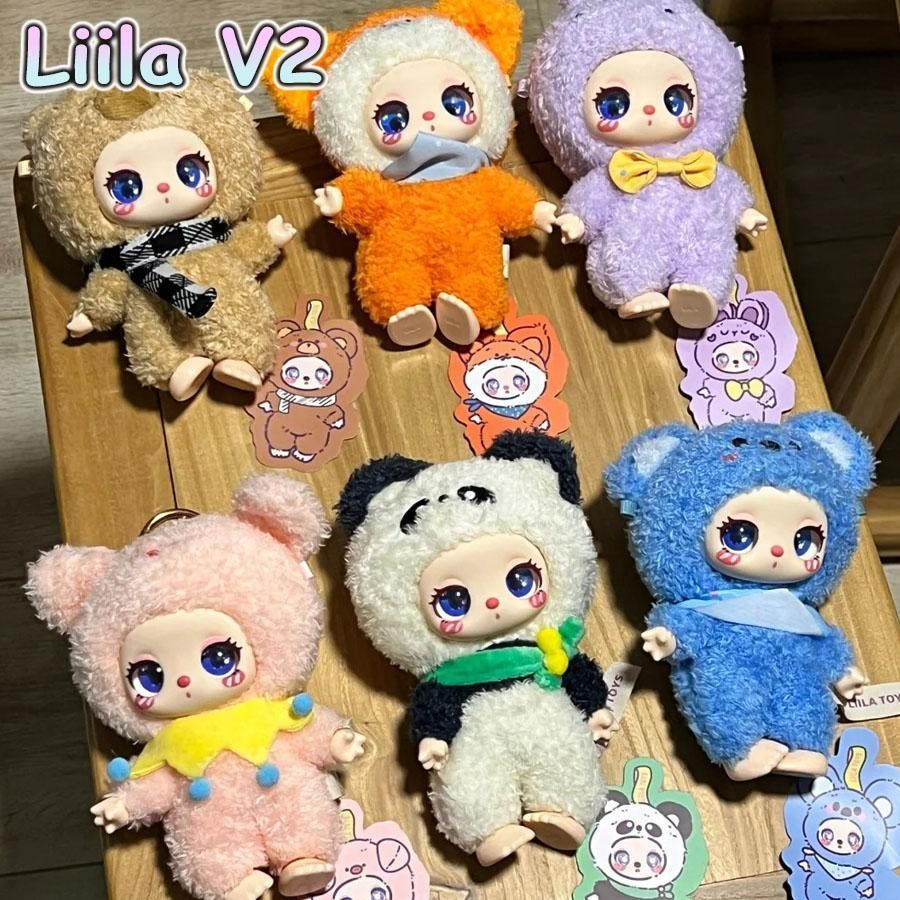 ราคาต่ําสุด Liila Zoo Series กล่องตาบอด Liilas Lucky Cat V2 ของเล่นตุ๊กตาไวนิล hjuth