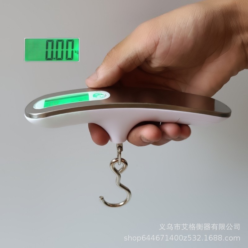 เครื่องชั่งน้ำหนักแบบพกพา เครื่องชั่งน้ำหนัก จอแสดงผลดิจิตอล luggage scale travel - รูปที่ 7