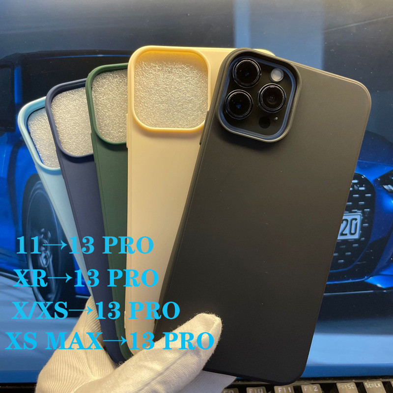 เคสโทรศัพท์มือถือ ดัดแปลง สําหรับ iphone xs max To 13 pro XR 13 pro x xs To 13 pro 11 To 13 pro