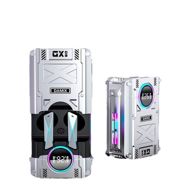 ใหม่ หูฟังบลูทูธไร้สาย DX-08 ความละเอียดสูง สไตล์พังก์ สําหรับสเตอริโอ 5.3