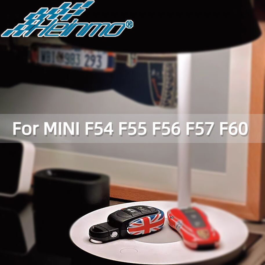 เคสรีโมตกุญแจรถยนต์ พร้อมพวงกุญแจ สําหรับ MINI F54 F55 F56 F60 Clubman Countryman Cooper S JCW ONE S