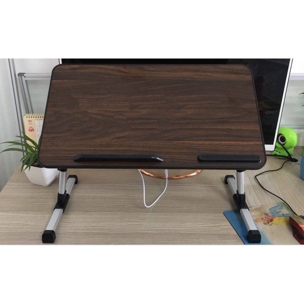 Multifuntional Laptop Table โต๊ะคอมพิวเตอร์แล็ปท๊อป อเนกประสงค์ โต๊ะวางโน๊ตบุ๊ค พับได้ ปรับสูงต่ำได้