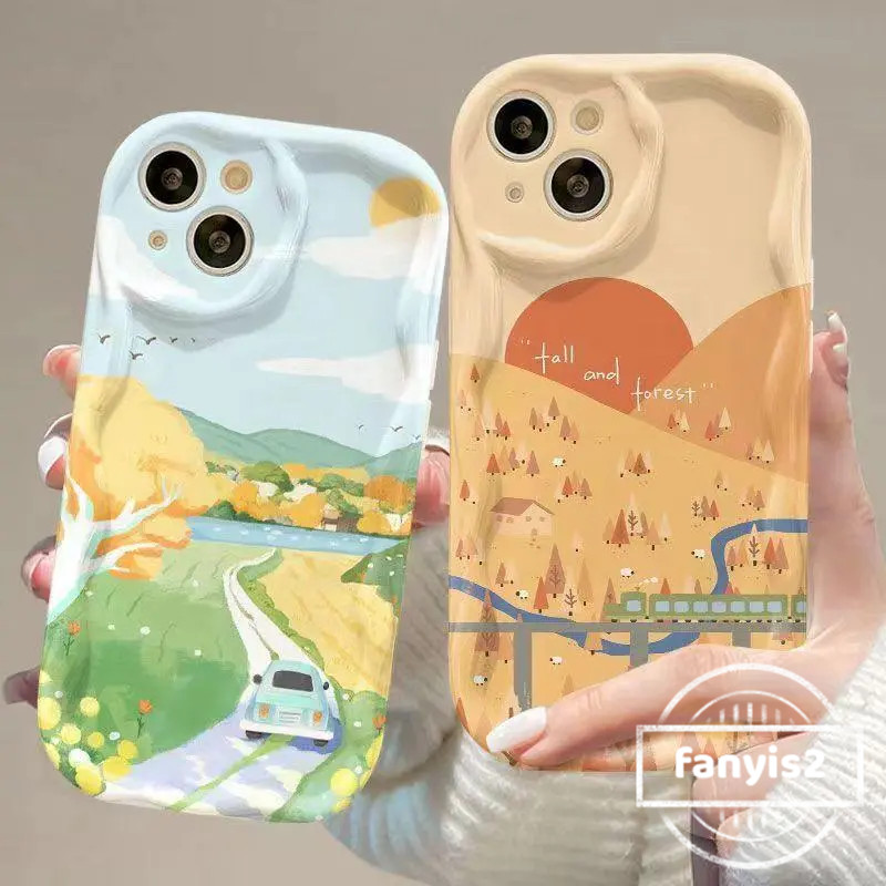 เคสโทรศัพท์มือถือแบบนิ่ม ลายทิวทัศน์ พระอาทิตย์ตก พระอาทิตย์ตก สําหรับ Vivo Y17s V29E Y27 Y02 Y35 Y36 V20 V27 V25 Pro Y16 Y02s Y22 Y22s Y15A Y15S V23 V23e Y21 Y21s Y73S Y20S Y20i Y12s Y17 Y15 Y12 Y11