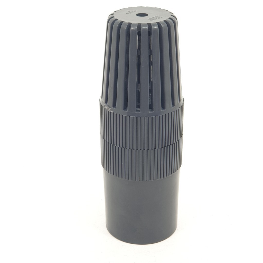 pw639shop VAVO ฟุตวาล์วพีวีซี 2  สีเทา