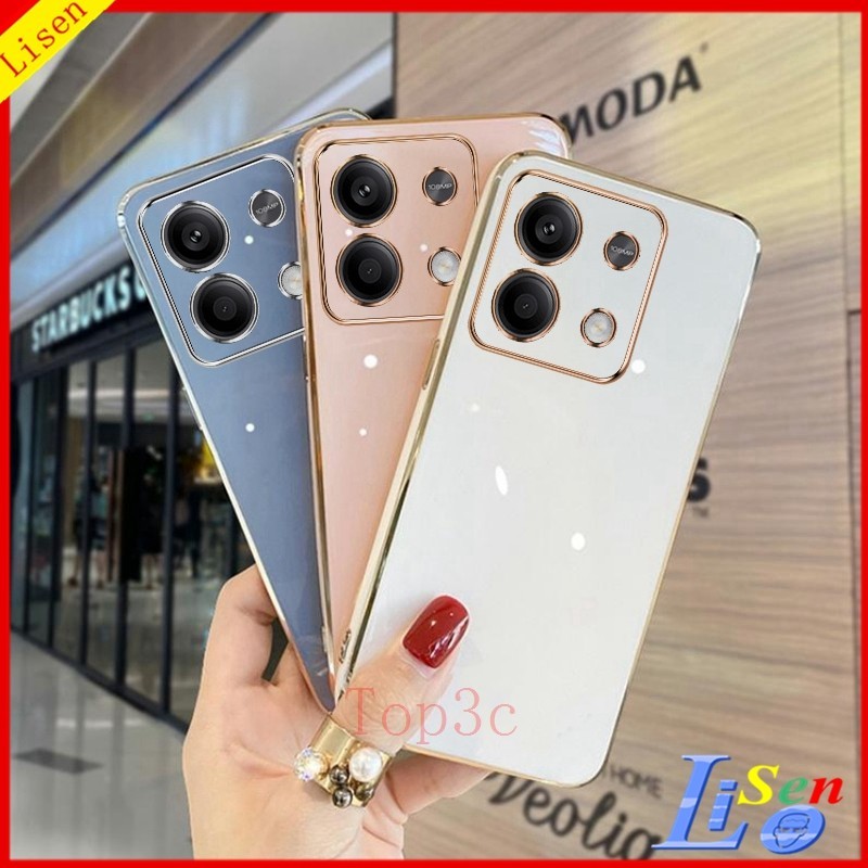 เคส Redmi Note 13 5G Note13 Pro 5G Note12 5G Note 13 เคสโทรศัพท์มือถือ สีพื้น เรียบง่าย สําหรับ ZB