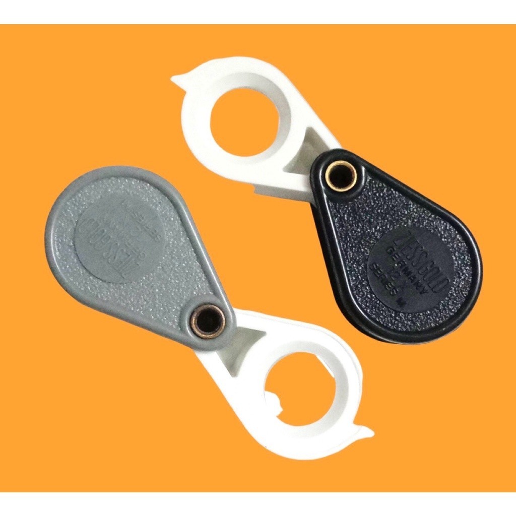 แว่นส่องพระ กล้องส่องพระ Ziess Gold 12x บอดี้พลาสติก Series M ขยาย 12 เท่า