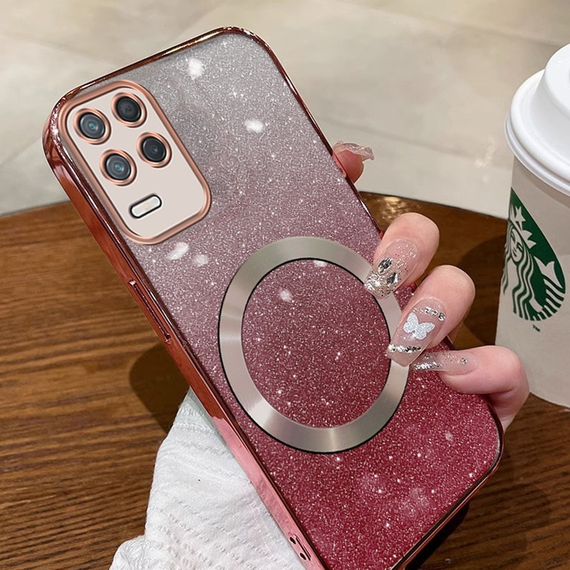 เคส realme 8 pro realme 8 4g realme 8 5g เคสโทรศัพท์ ซิลิโคนนิ่ม เคสกันกระแทก ดีไซน์ใหม่ ไร้สาย แม่เหล็ก ชาร์จ เคสใส