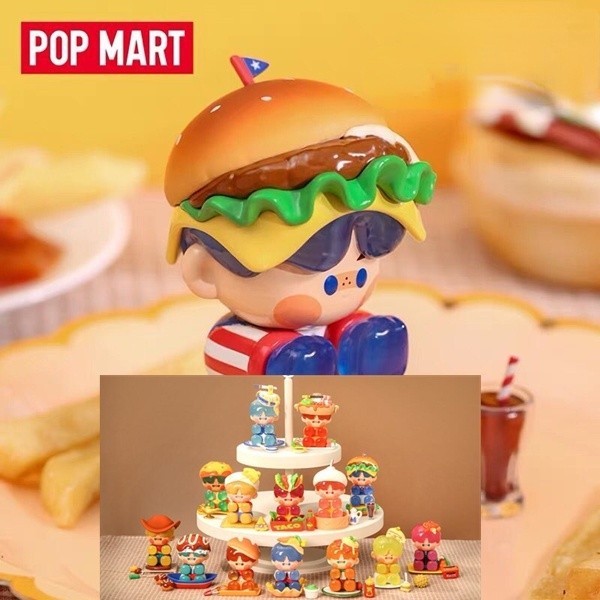 ★Hgtoys★[เลือกได้] [ของแท้] Popmart pino jelly delicacies worldwide Series กล่องสุ่ม ตุ๊กตาของเล่น ของขวัญ เครื่องประดับแฟชั่น zbns
