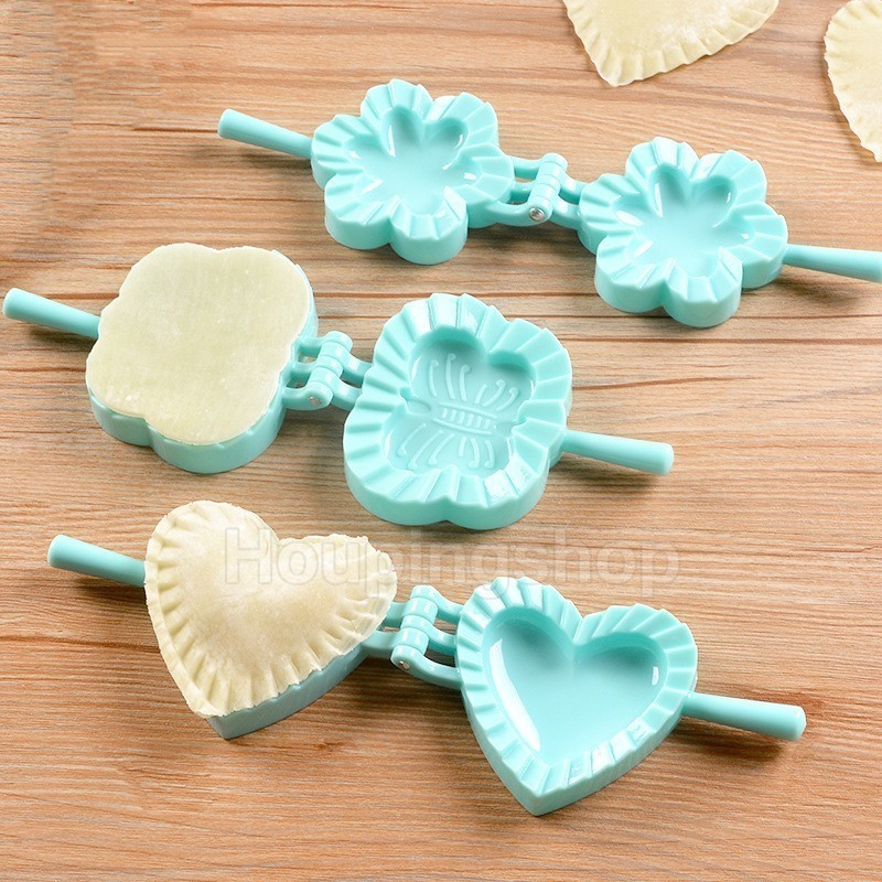 แม่พิมพ์ทําเกี๊ยว แป้งโดว์ รูปผีเสื้อ ดอกไม้ DIY 3 แบบ