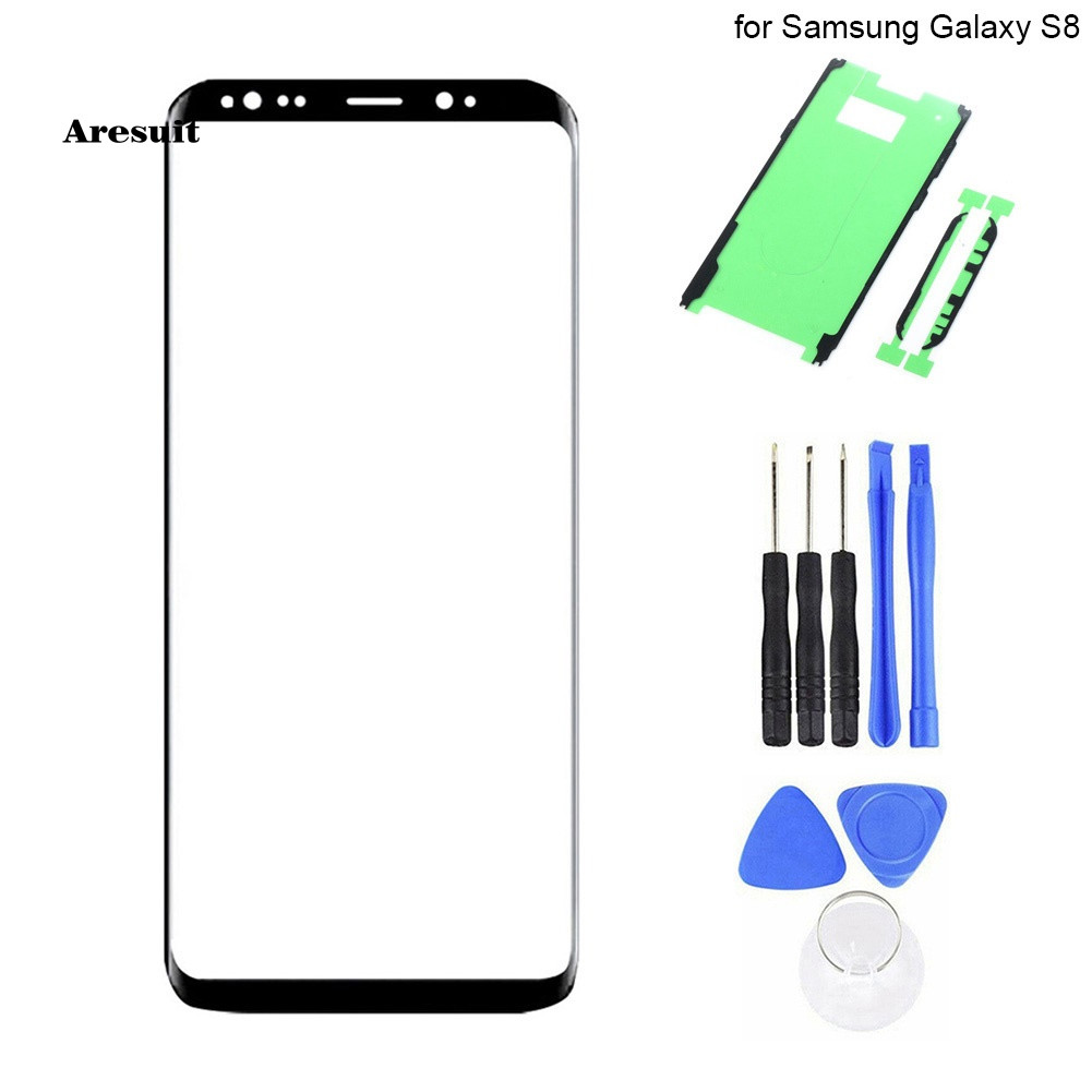 [Aresuit] แผงกระจกหน้าจอสัมผัสดิจิทัล แบบเปลี่ยน สําหรับ Samsung Galaxy S8 Plus