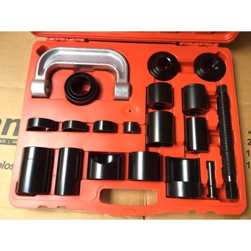 ชุดถอดใส่ลูกหมาก ถอดบู๊ชปีกนก แคลมป์ถอด ใส่บู๊ชลูกหมากปีกนก 21 ชิ้น