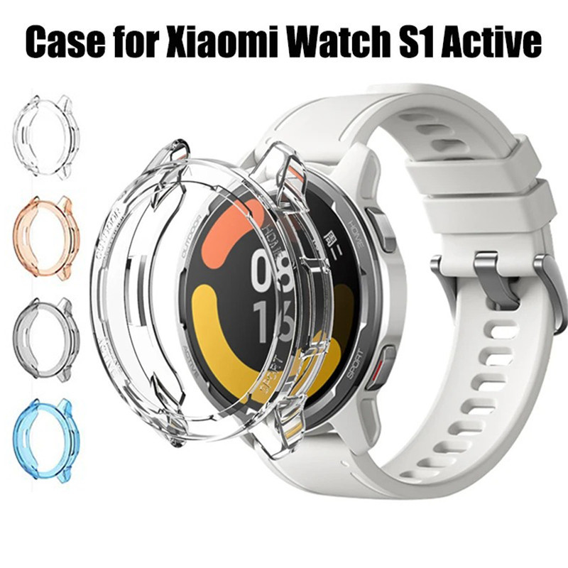 เคสชุบ สําหรับ Xiaomi Watch S1 Active Smartwatch อุปกรณ์เสริมทดแทน กรอบกันชน สําหรับ Xiaomi Mi Watch