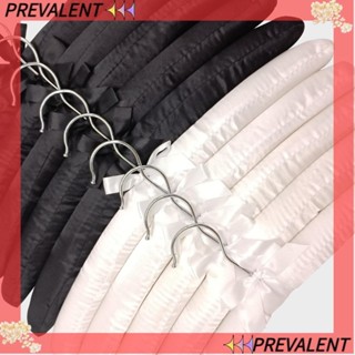 Preva ไม้แขวนเสื้อ ผ้าซาติน บุฟองน้ํา สําหรับโรงแรม 5 ชิ้น
