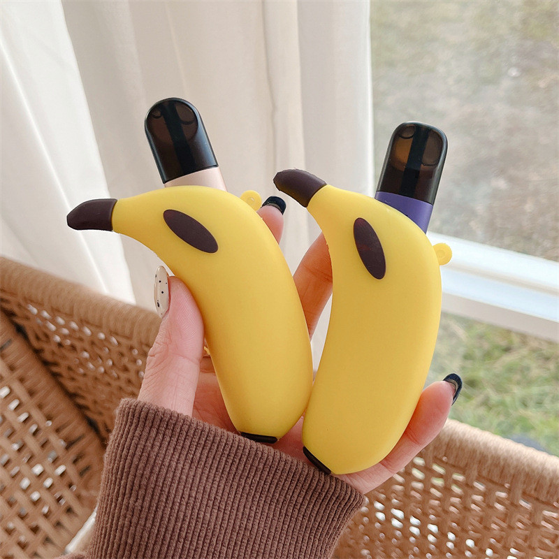for Relx /infy Protective Yellow Banana Case + Chain เคสกันกระแทก พร้อมสายคล้องคออย่างดี