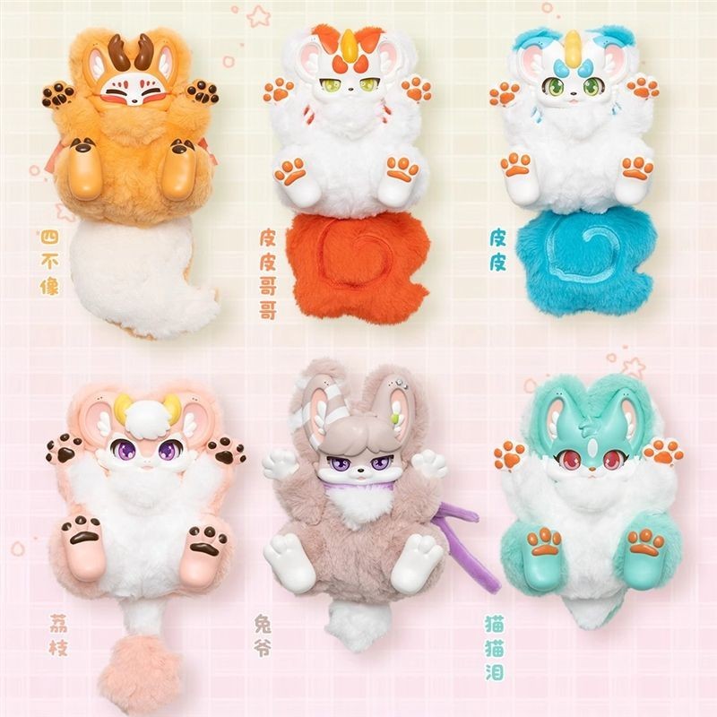 ของแท้ ของเล่นตุ๊กตาสัตว์ ลูกคิด แฮนด์เมด ของขวัญปีมังกร แฟชั่น สําหรับตกแต่ง
