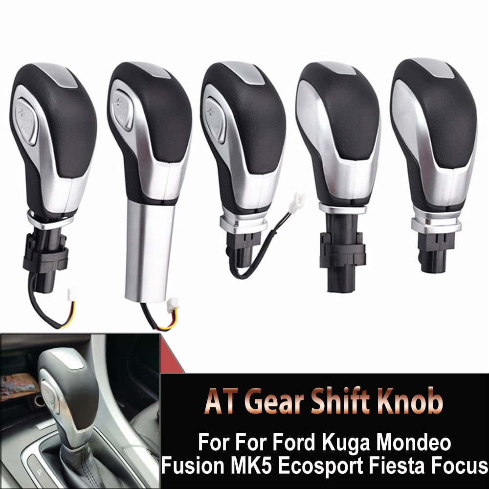 【ประสิทธิภาพสูง】คันเกียร์รถยนต์อัตโนมัติ สีดํา สีเงิน สําหรับ Ford Focus Kuga Mondeo Ecosport Fiesta 2013-2018