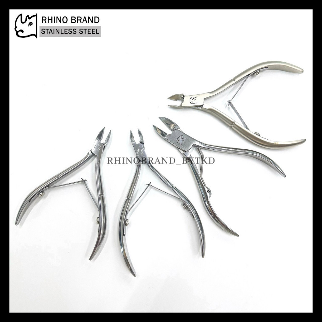 Rhino Brand กรรไกร กรรไกรตัดหนัง กรรไกรตัดเล็บ สแตนเลส No.S71 S72 S73 S76 by TKD