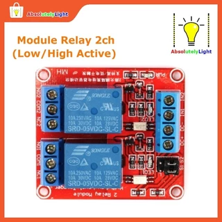 ⚙️⚙️โมดูลรีเลย์ 1ch 2ch 4ch สำหรับ 5V 12V 24V ปรับ Low/High Active #Arduino #อิเลคทรอนิค