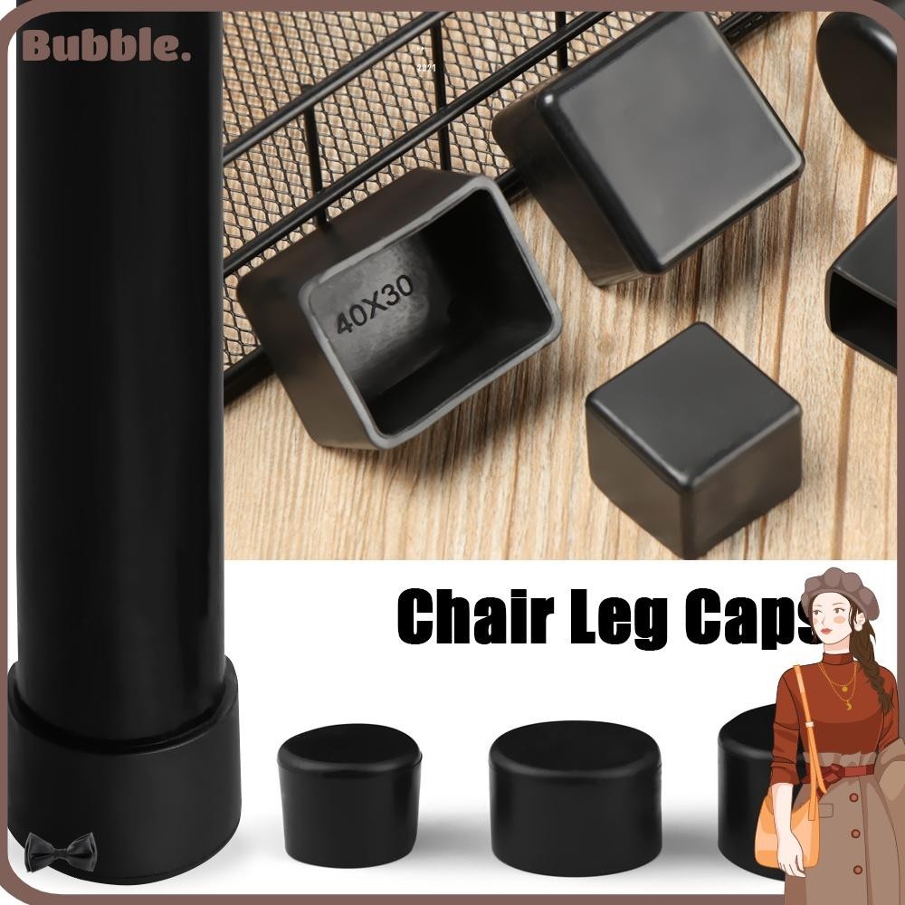 Bubble แผ่นซิลิโคน ทรงกลม สําหรับรองขาเก้าอี้ โต๊ะ 4 ชิ้น ต่อชุด