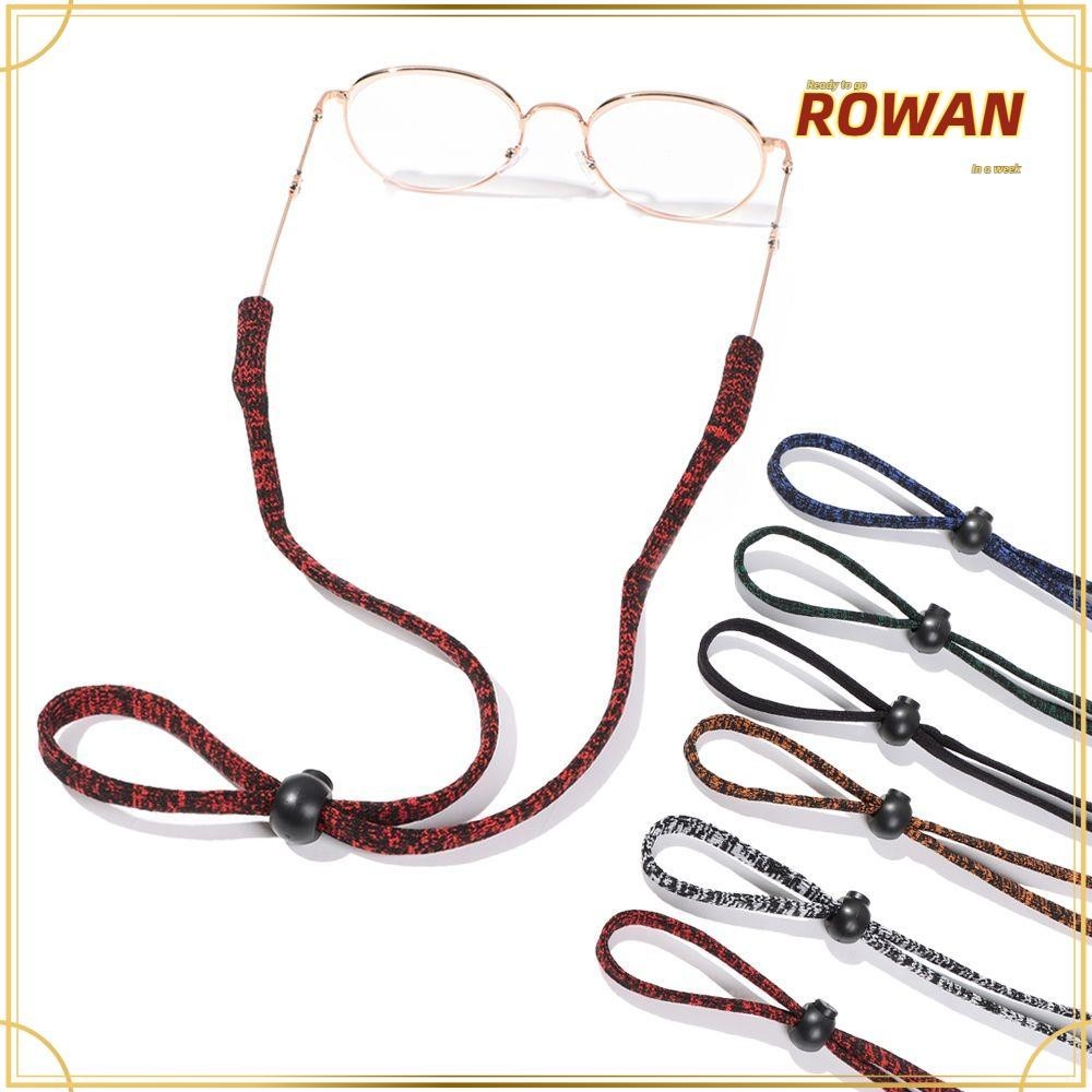Rowans สายคล้องแว่นตา ผู้ชาย ผู้หญิง กันลื่น ปรับได้ กีฬา คล้องคอ