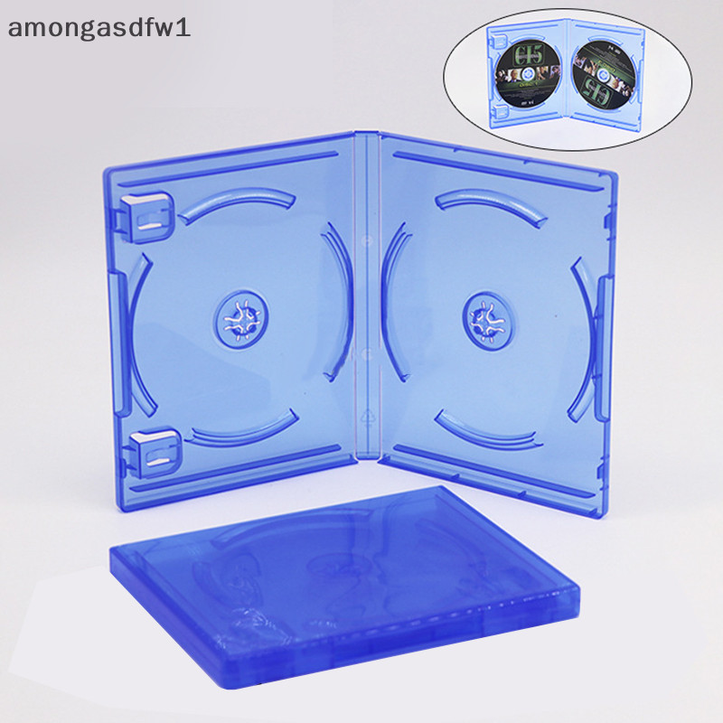Amongasdfw1 ใหม่ กล่องเก็บแผ่น CD เกมบลูเรย์ แบบเปลี่ยน สําหรับ PS4 PS5 CD DVD 1 ชิ้น