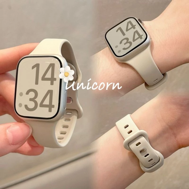 ผู้หญิง Starlight Band ซิลิโคนสําหรับ Apple Watch Series 10/9/8/7/6/SE/5/4/3/2 และ Ultra 2 49มม. ขนาด 42/46/41/45/44/42/38มม.